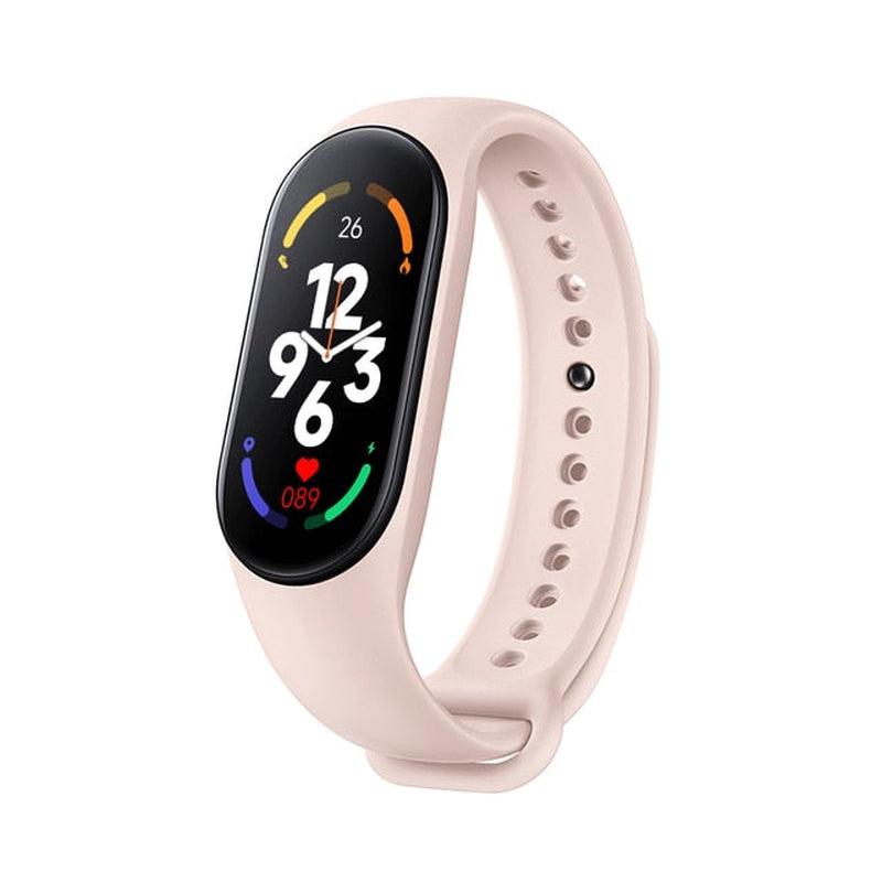 M7 Smart Watch Ultimate Fitness Companion for Men and Women | Heart Rate, Blood Pressure & Sport Tracking